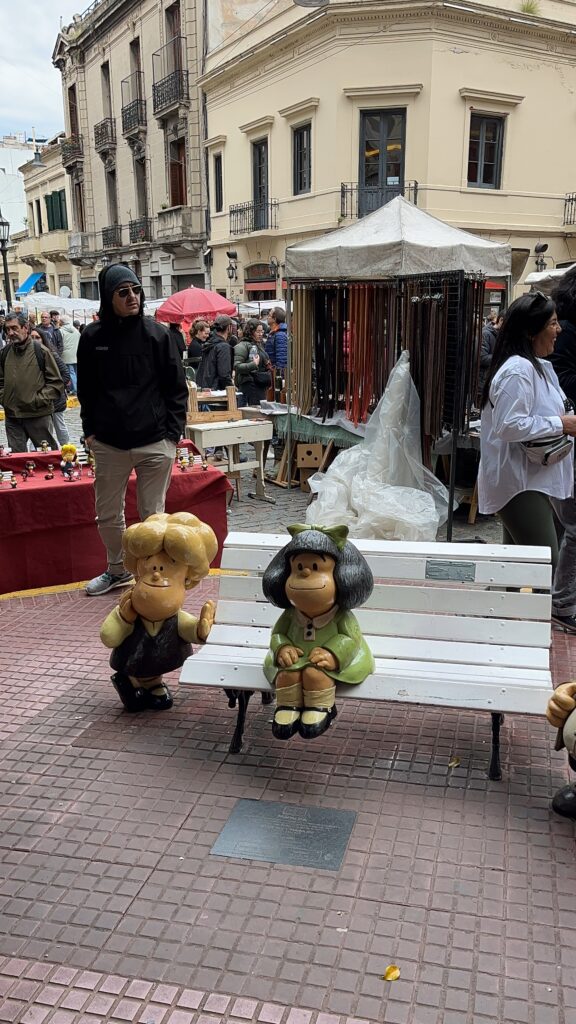 estátua da mafalda